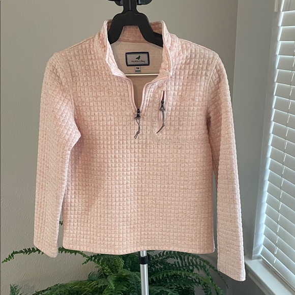 Properly Tied Other - Properly Tied Cozy Pink Kids Quarter-Zip Sweatshirt